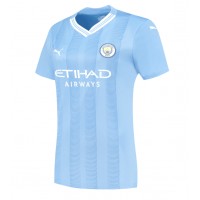 Camisa de Futebol Manchester City Jack Grealish #10 Equipamento Principal Mulheres 2023-24 Manga Curta